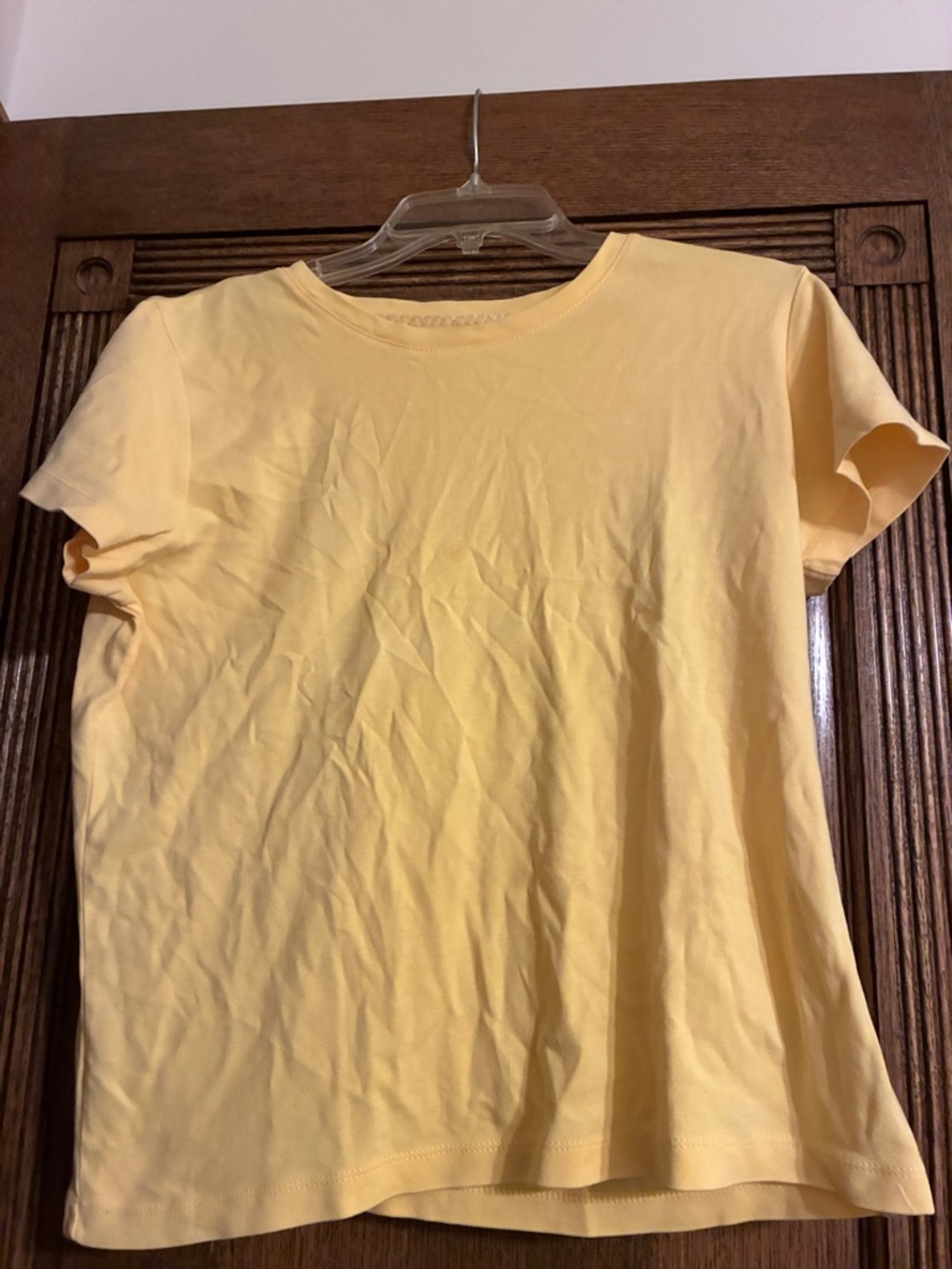 White Stag Soft Yellow Short-Sleeve Crewneck Tee